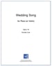 Wedding Song for Solo Flute (Violin)